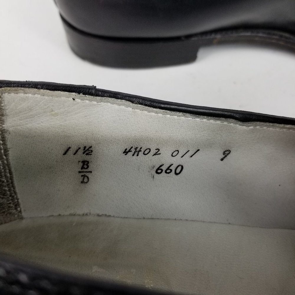 Alden leather tassel loafers mens 11.5 B/D Black - Picture 16 of 16